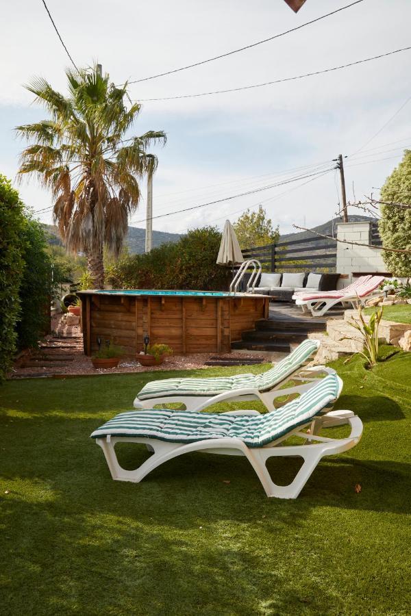 Amazing Vila Close To Sitges, Jacuzzi, Swimming Pool & Exellent Views Olivella Exteriör bild