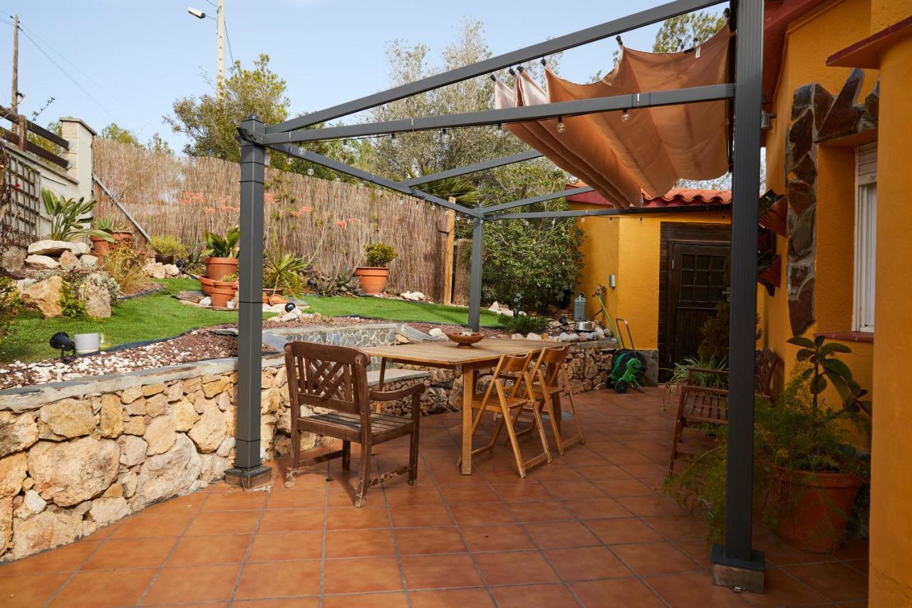 Amazing Vila Close To Sitges, Jacuzzi, Swimming Pool & Exellent Views Olivella Exteriör bild